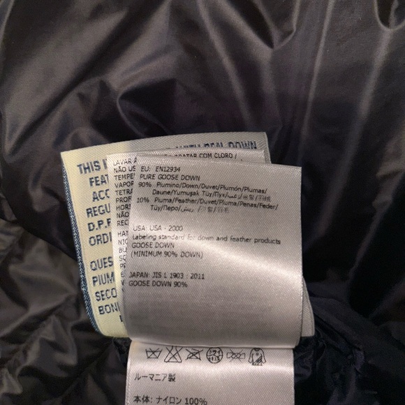 Moncler Midnight Blue Puffer Jacket - Picture 11 of 17